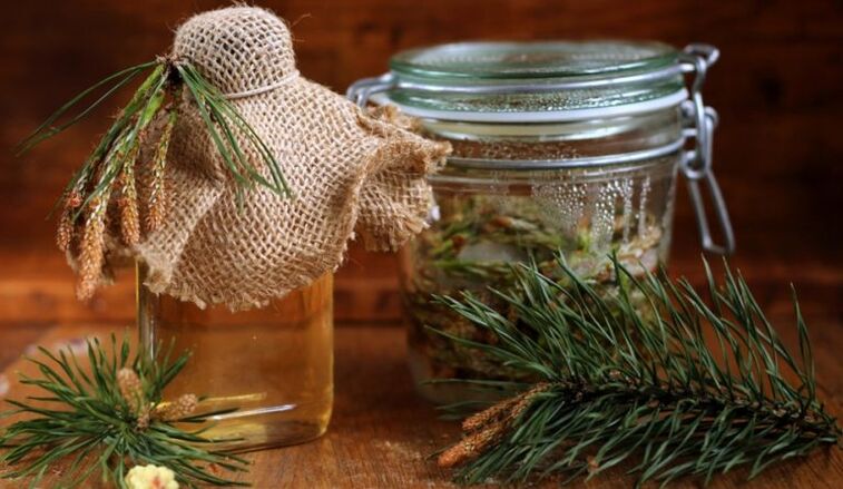 Պիեսների սոճին decoction